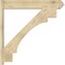Ekena Millwork Merced Arts & Crafts Rough Sawn Outlooker, Douglas Fir, 8"W x 46"D x 46"H OUT08X46X46MRC03RDF - alternate 3